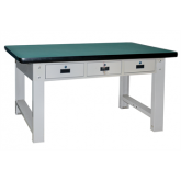 重型工作臺(tái)帶三橫抽(臺(tái)面厚50mm)，1800×750×800