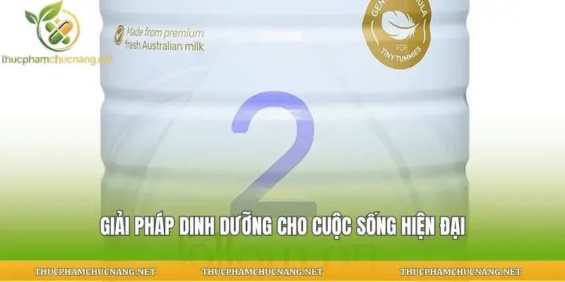 Giải pháp dinh dưỡng cho cuộc sống hiện đại