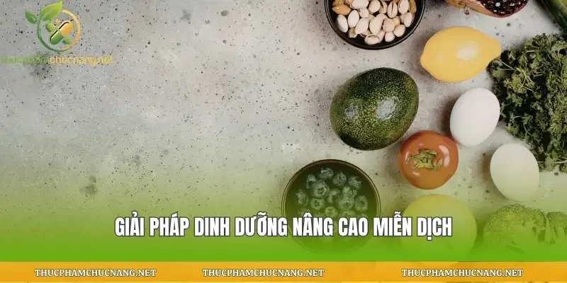Giải pháp dinh dưỡng nâng cao miễn dịch