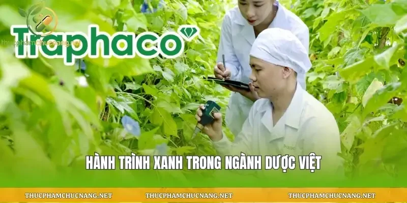 Hành trình xanh trong ngành dược Việt