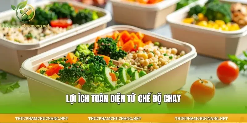 Lợi ích toàn diện từ chế độ chay