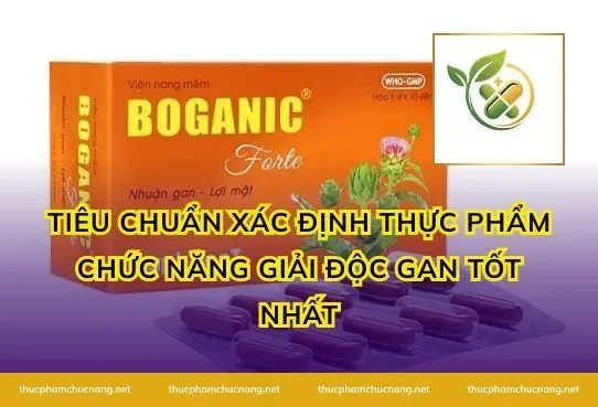 Tiêu chuẩn xác định Thực Phẩm Chức Năng Giải Độc Gan Tốt Nhất